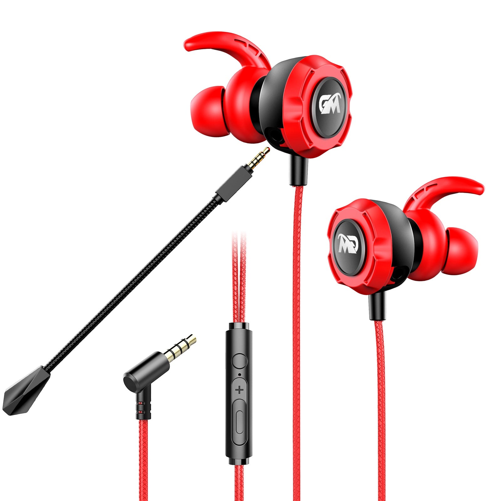 TF-3 HiFi Stereo Headset 3.5mm Wired E-Sports Gaming Music In-ear Earphone with Dual Microphone TF-3 HiFi Stereo Headset 3.5mm Wired E-Sports Gaming Music In-ear Earphone with Dual Microphone